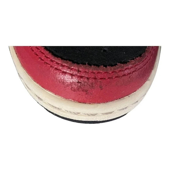 Nike ID Dunk Sky Hi Hidden Wedge Womens 6.5, UK 4, Black Red Sneakers 528899-016 - Picture 7 of 12